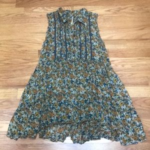 FREE PEOPLE floral tunic